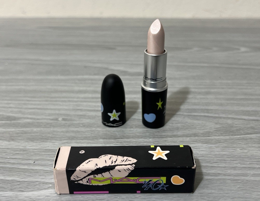 MAC GLAZE LIPSTICK - BUBBLES - BNIB - 40TH ANNIVERSARY BRING BACK