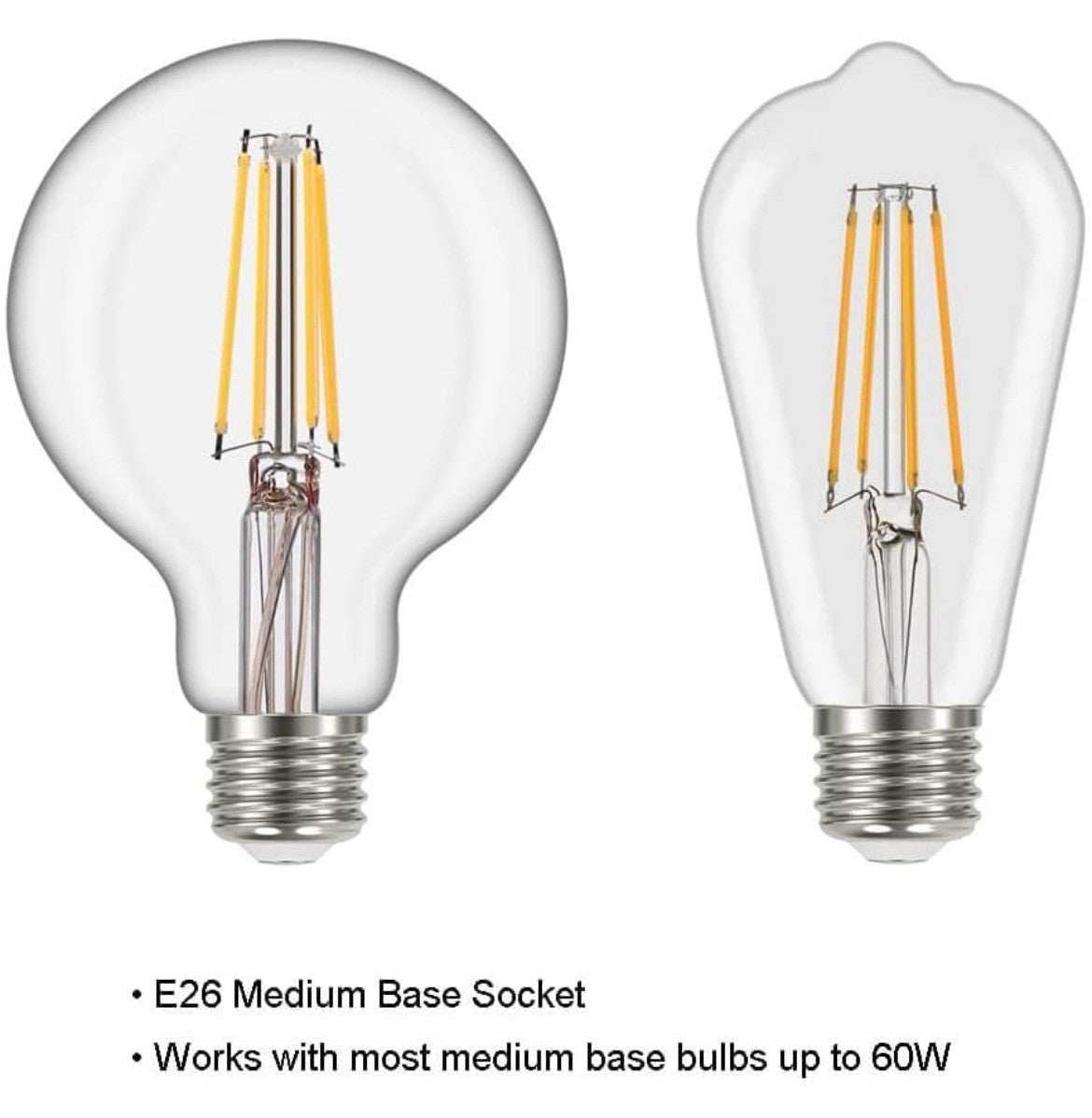 Wall Light Double Black Wall Sconce, 2 Light Vanity Light, Bathroom LED Lights