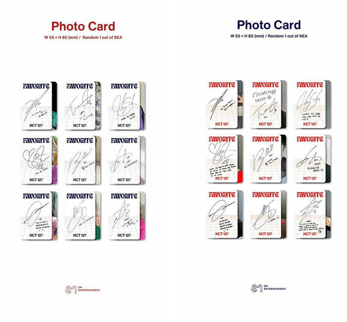 NCT 127 FAVORITE 3rd Repackage Album ( CATHARSIS + CLASSIC ) 2 Ver SET. 2ea CD