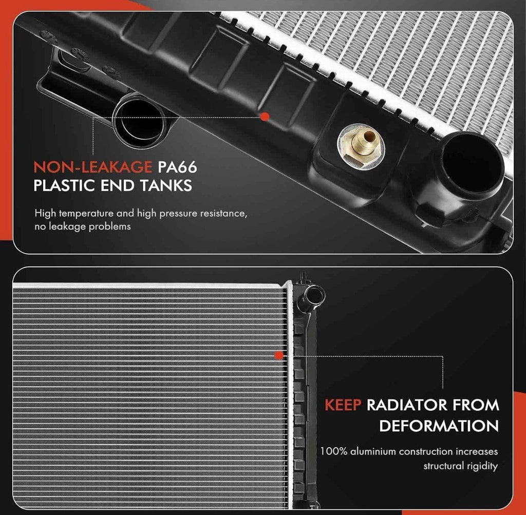 APremium Engine Coolant Radiator For Altima Maxima 2007-2018 Automatic 2.5L 3.5L