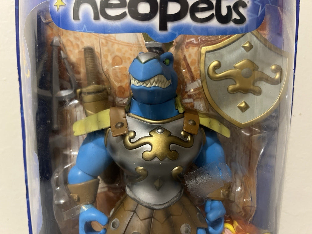 2004 Think Way Neopets Legends of Neopia Grarrl Gladiator - New Sealed!