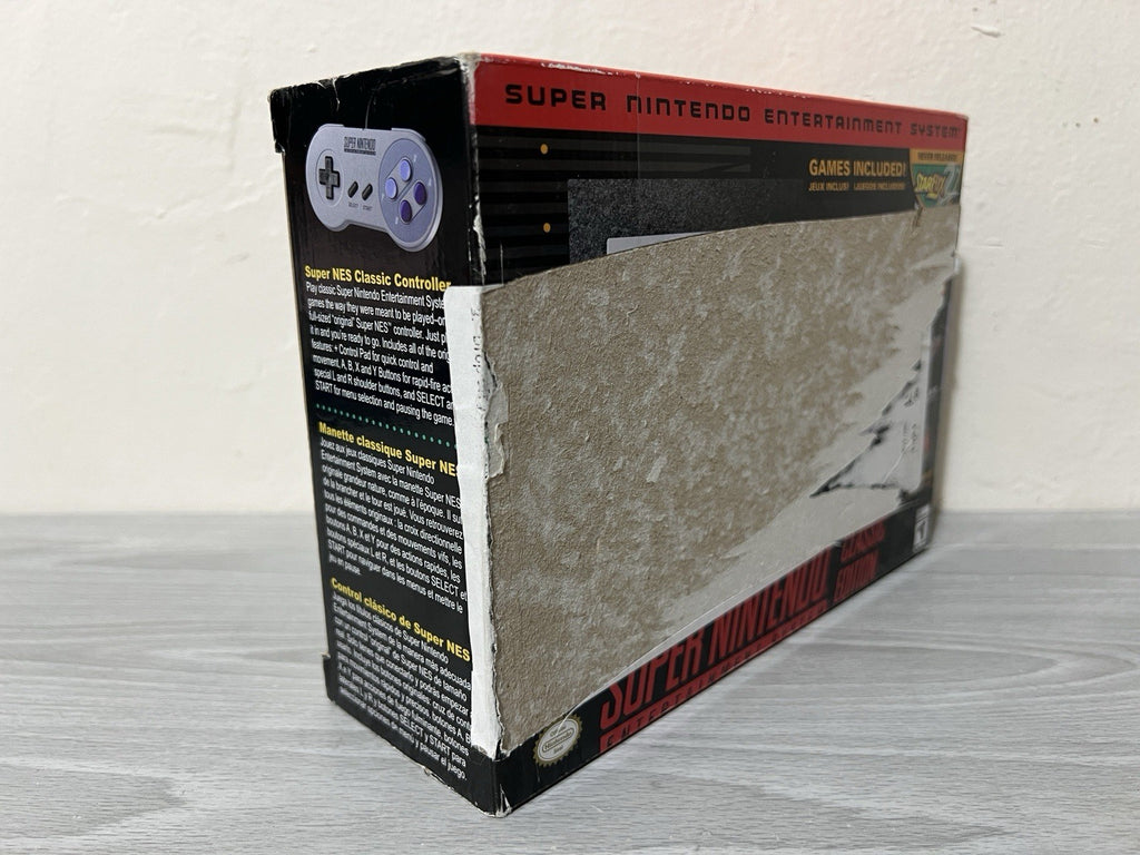 AUTHENTIC Super Classic Mini Entertainment System SNES Included 21 Games