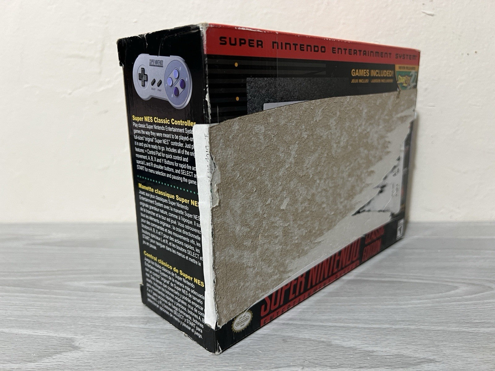 AUTHENTIC Super Classic Mini Entertainment System SNES Included 21 Games