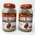 Lean Whey, Iso-Hydro, Chocolate Peanut Butter, LOT OF 2 (4lbs Total)