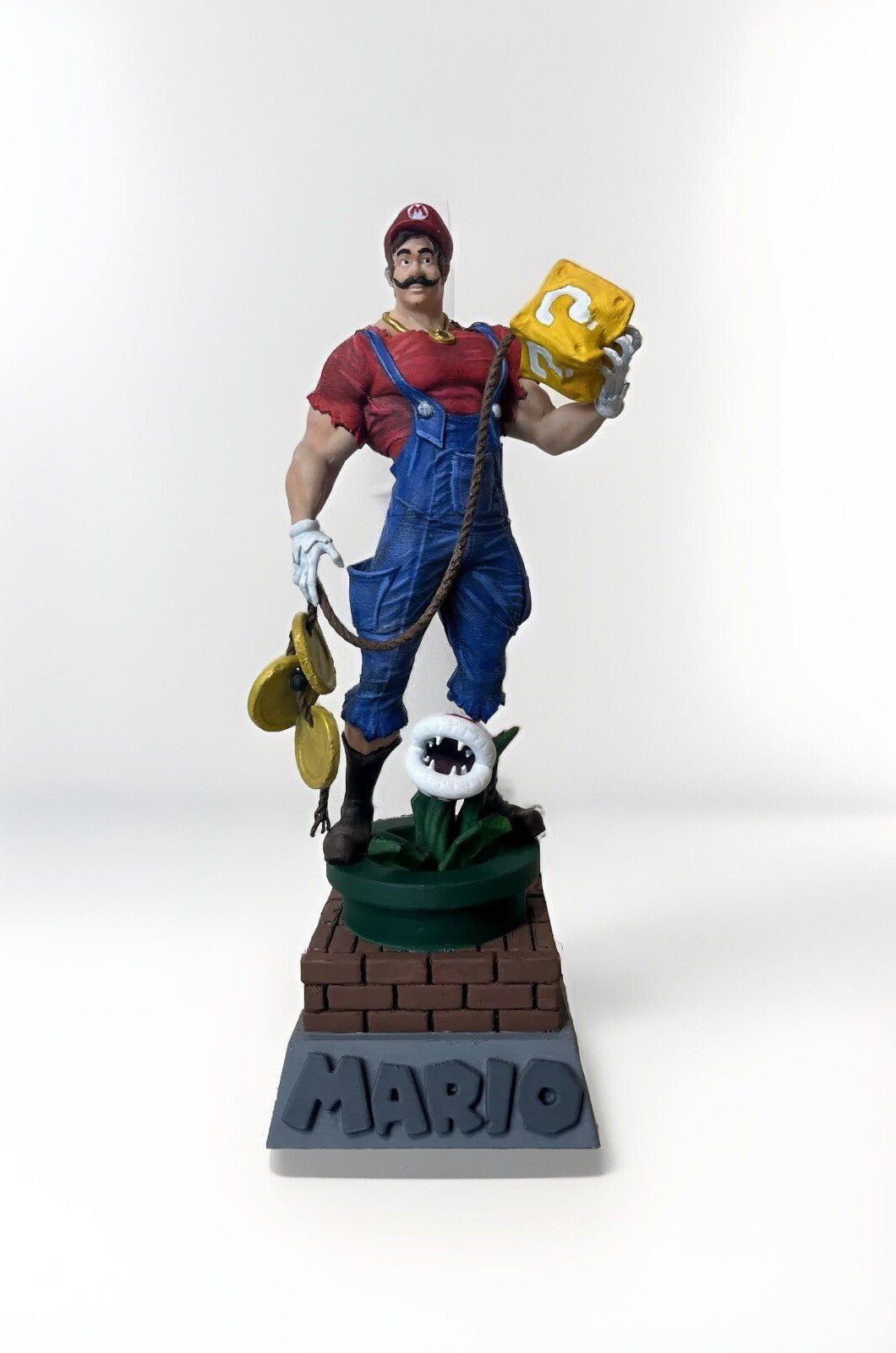 Buff Mario Figure
