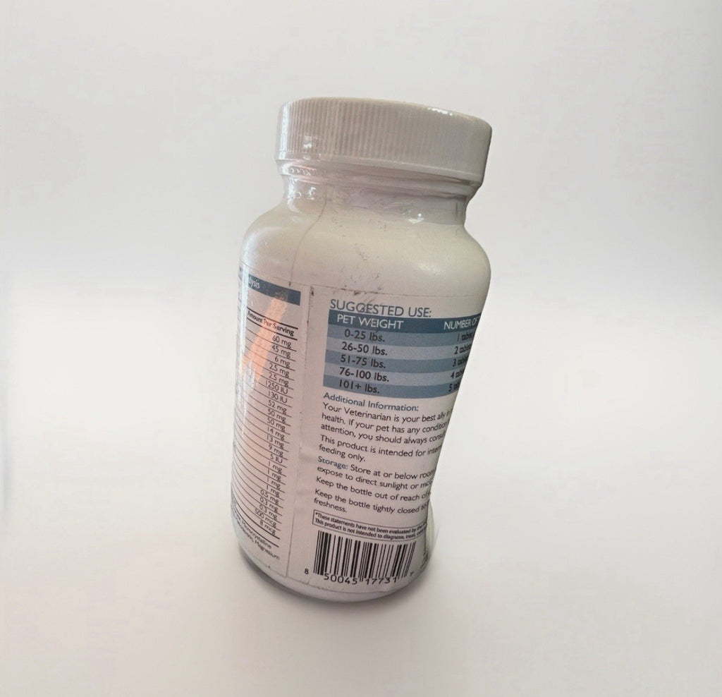 NUTRITION STRENGTH Blood Support for Dogs Iron 120 Tablets New/Sealed - 12/27