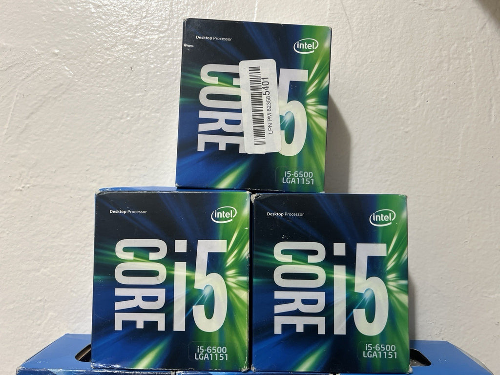 LOT OF 11 Intel Core CPUs - i5 6500, Celeron G3930, i5-4460, i7-4790k, G1840