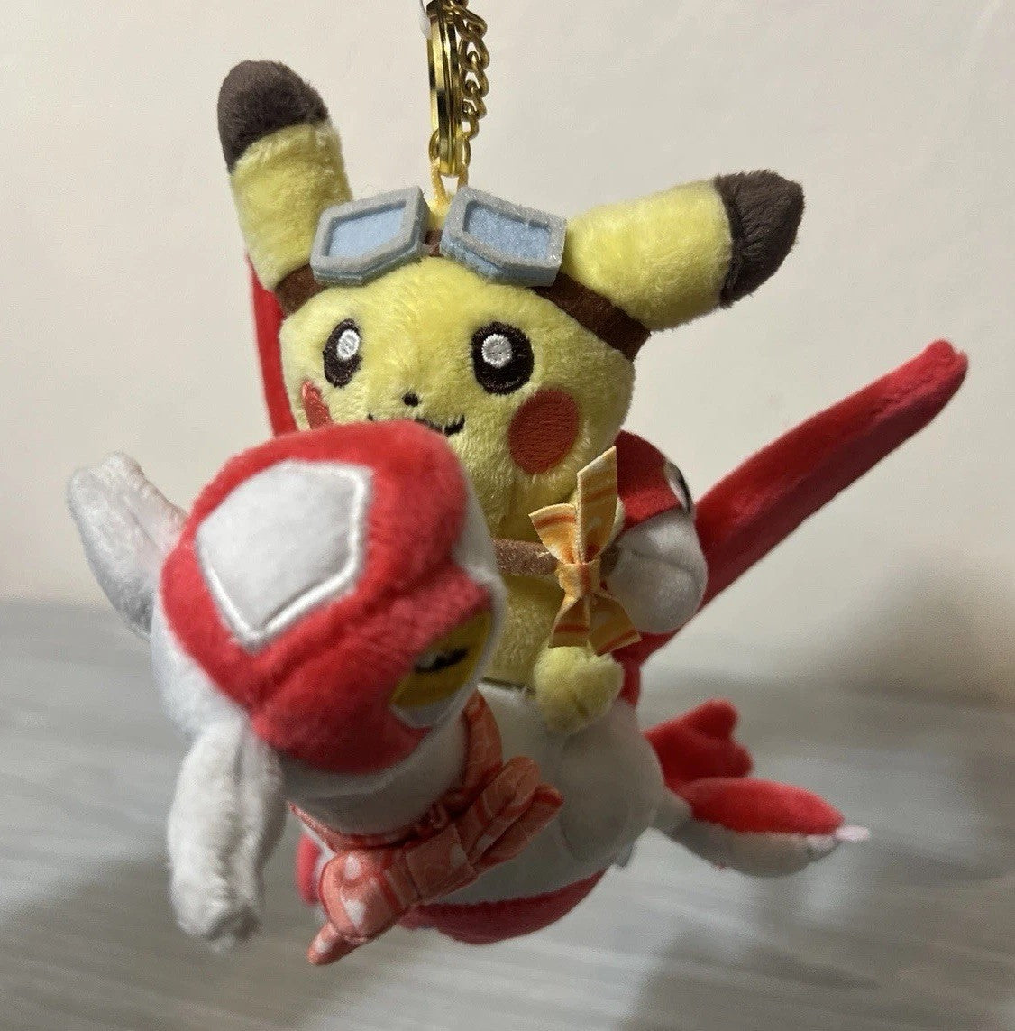 Pokemon Center Japan 2019 Pikachu Latias Mascot Plush Toy RARE