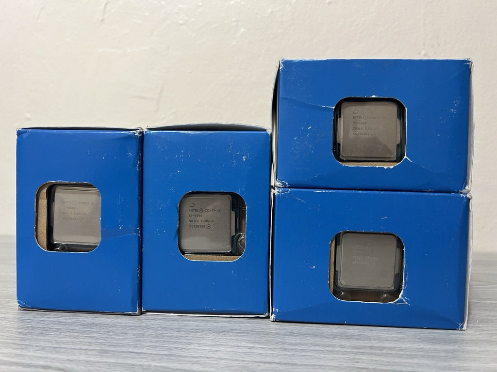 LOT OF 11 Intel Core CPUs Intel i5 6500, Celeron G3930, i7 4790