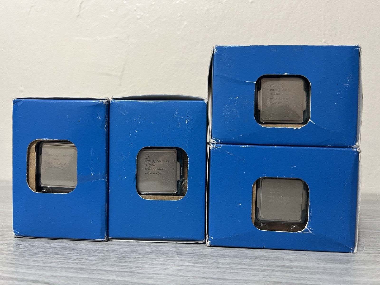 LOT OF 11 Intel Core CPUs Intel i5 6500, Celeron G3930, i7 4790
