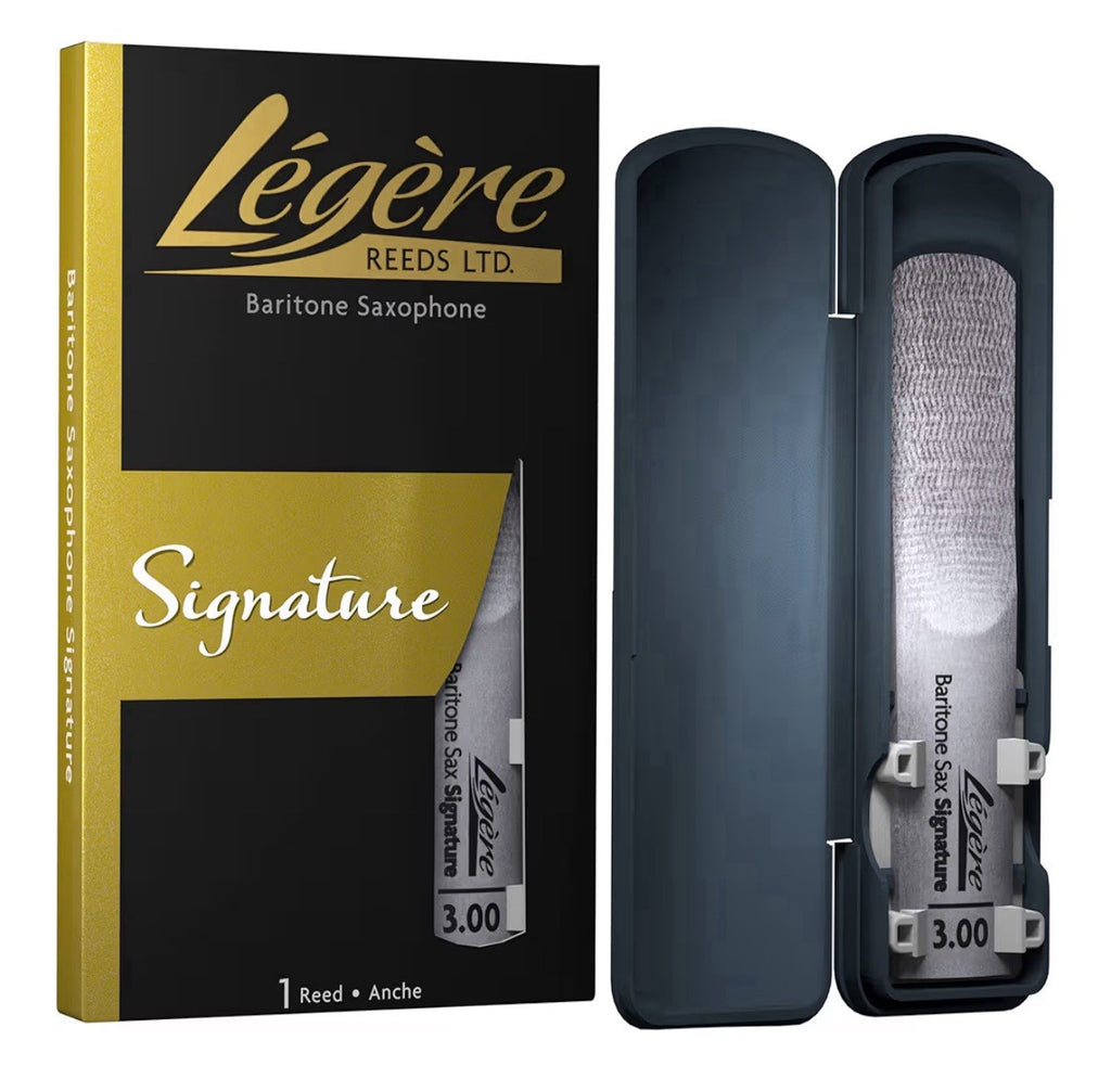 Légère Reeds - Baritone Saxophone Reed, Signature, Strength 3.00 (BSG3.00)