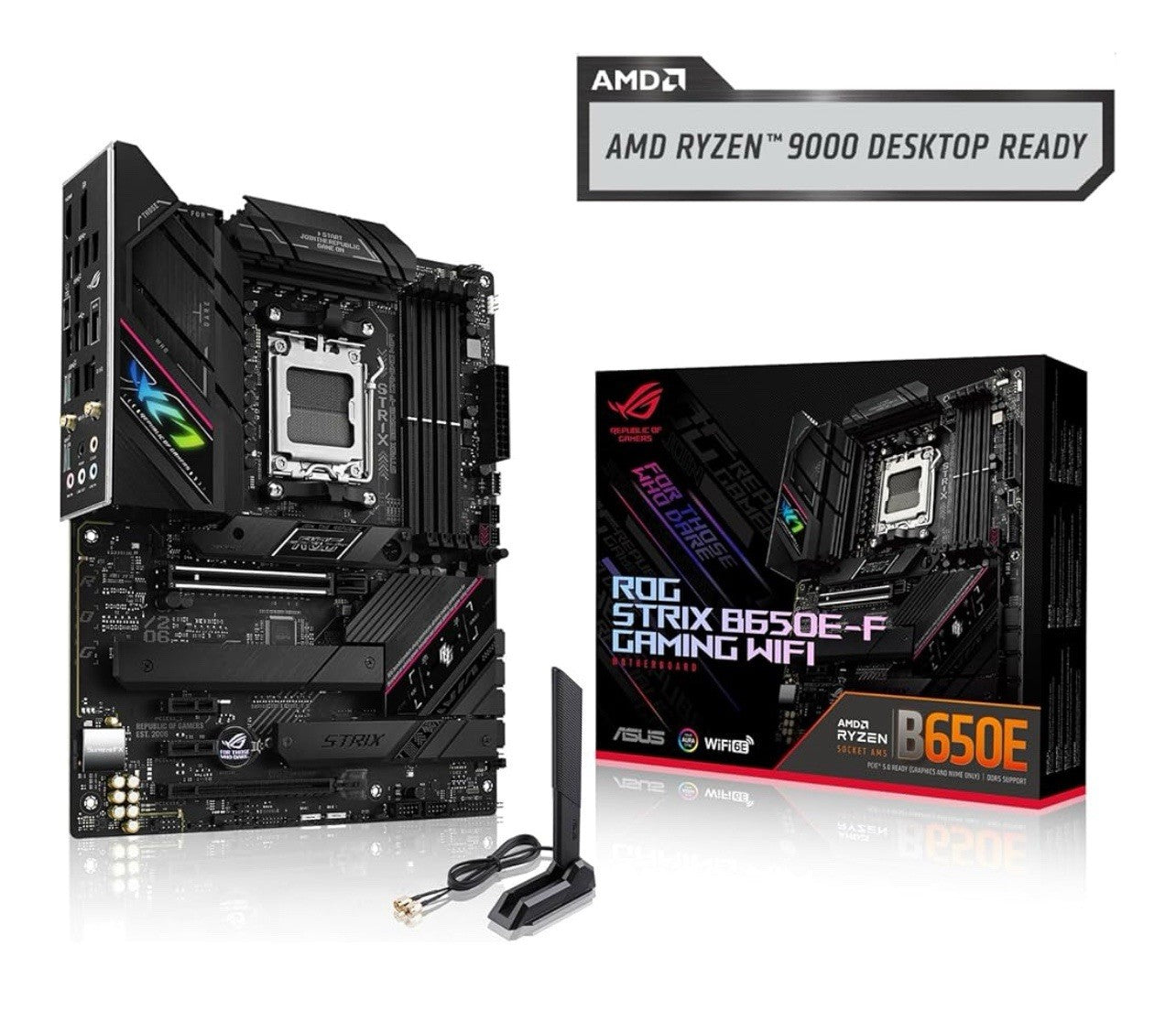 NEW SEALED ASUS ROG Strix B650E-F WiFi 6E DDR5