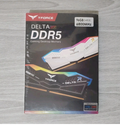 TEAMGROUP T-Force Delta RGB DDR5 96GB RAM (2x48GB) 6800MHz White