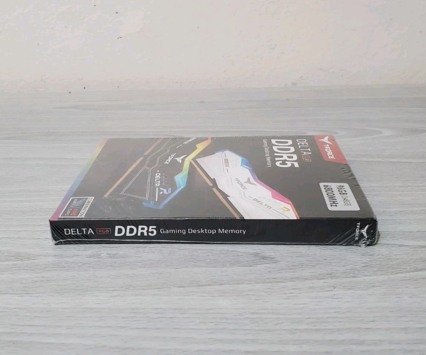 TEAMGROUP T-Force Delta RGB DDR5 96GB RAM (2x48GB) 6800MHz White