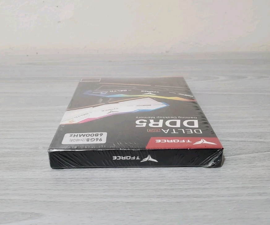 TEAMGROUP T-Force Delta RGB DDR5 96GB RAM (2x48GB) 6800MHz White