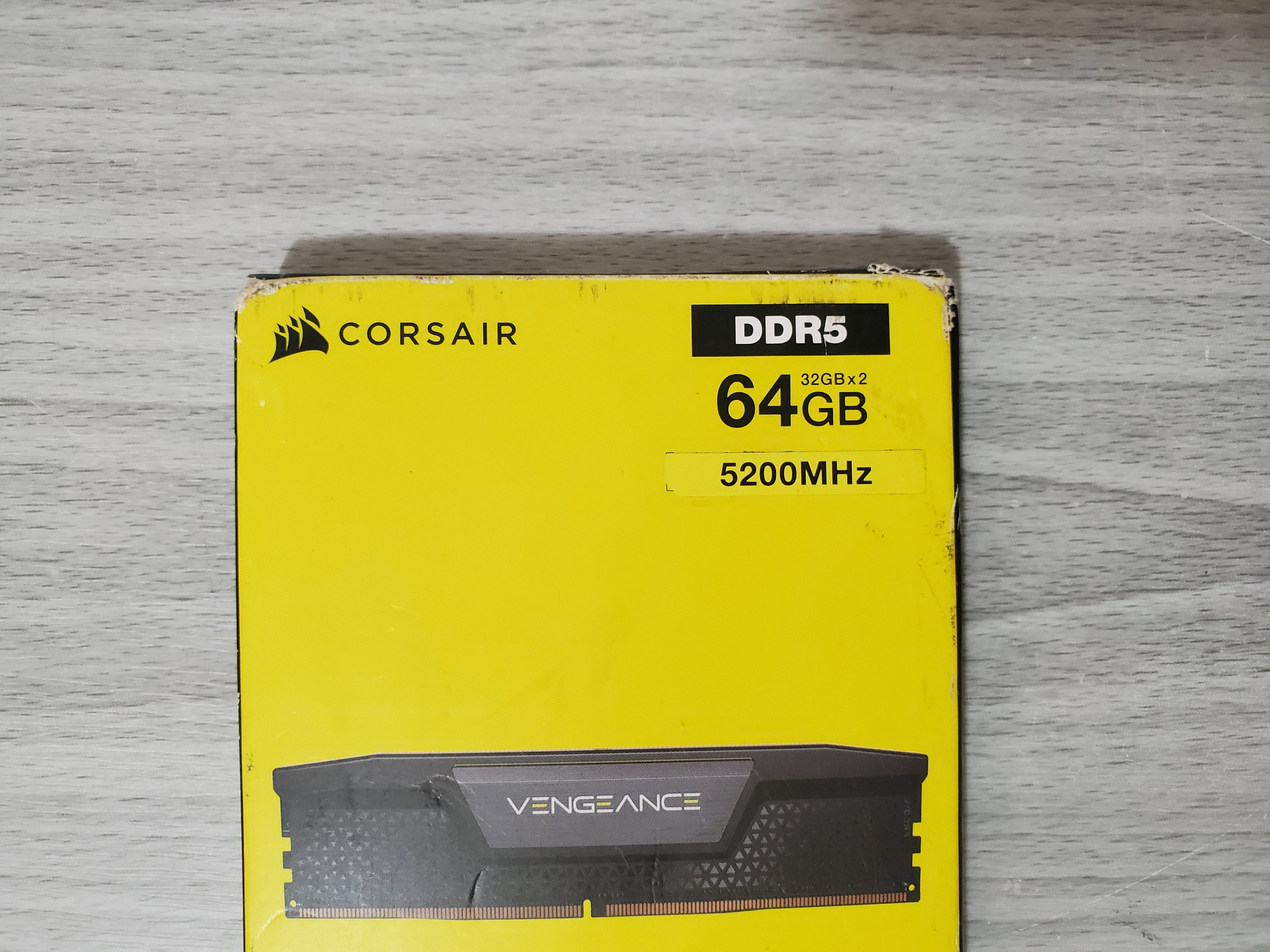 Corsair Vengeance RGB DDR5 64GB 6400MHz DRAM Kit NEW SEALED