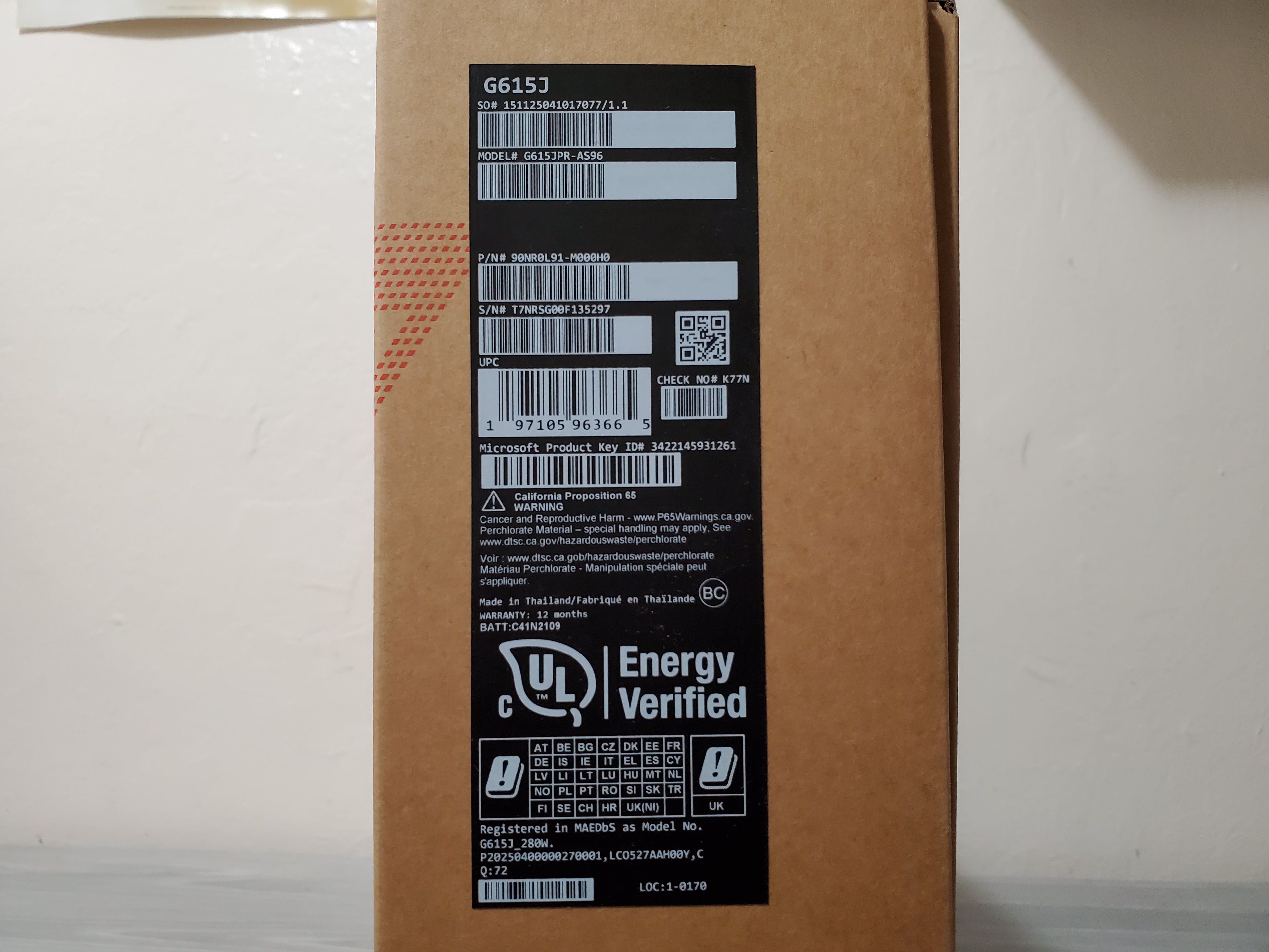 Asus ROG Strix G16  Gaming laptop Intel i9 14900HX 32GB RAM 1TB SSD RTX 5070