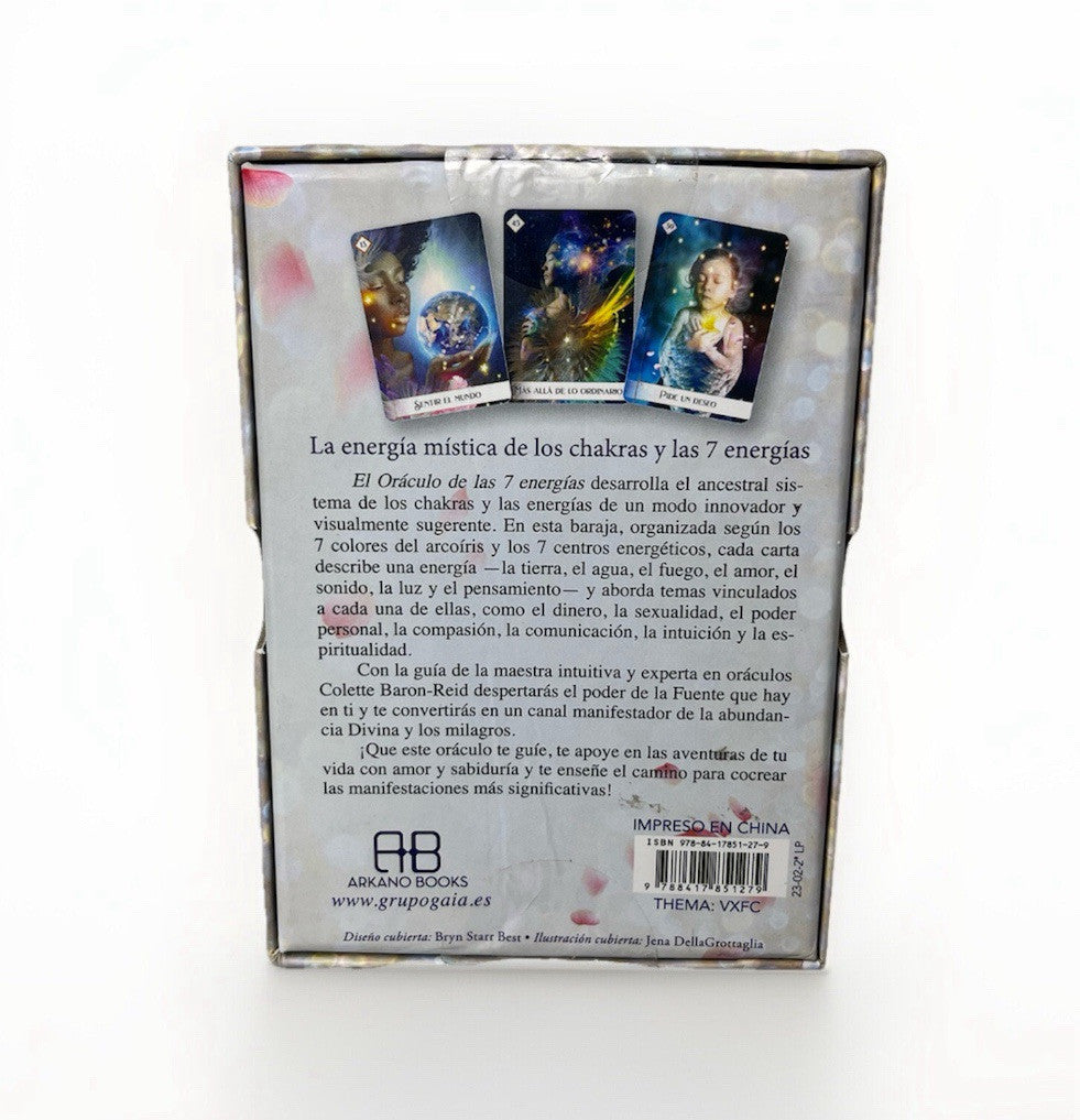 Oraculo de las 7 energias: Libro y 49 cartas by Collette Baron-Reid