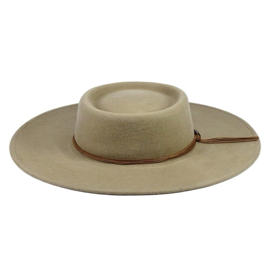 Silver Canyon Women’s Gambler Telescope Wool Premium Western Hat - SIZE M