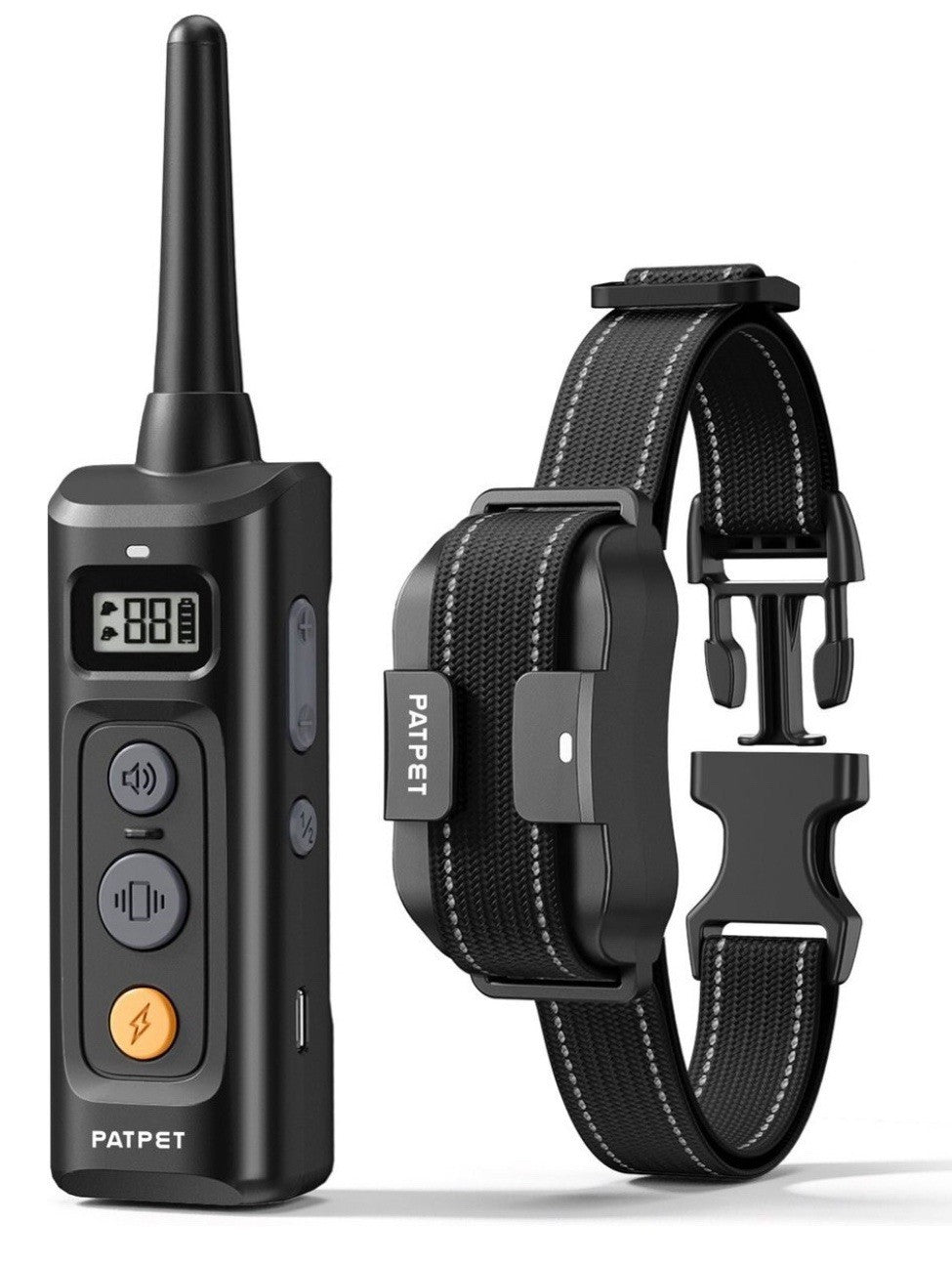 Patpet Dog Training Collar Remote 2000FT Anti Bark & Waterproof
