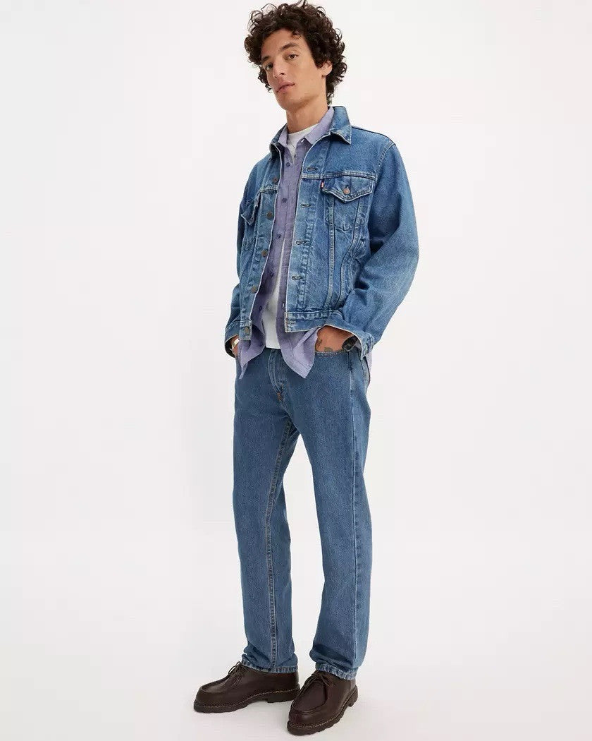 Levi's 505 Regular Stonewash Regular Fit Jeans 40”x32” Straight
