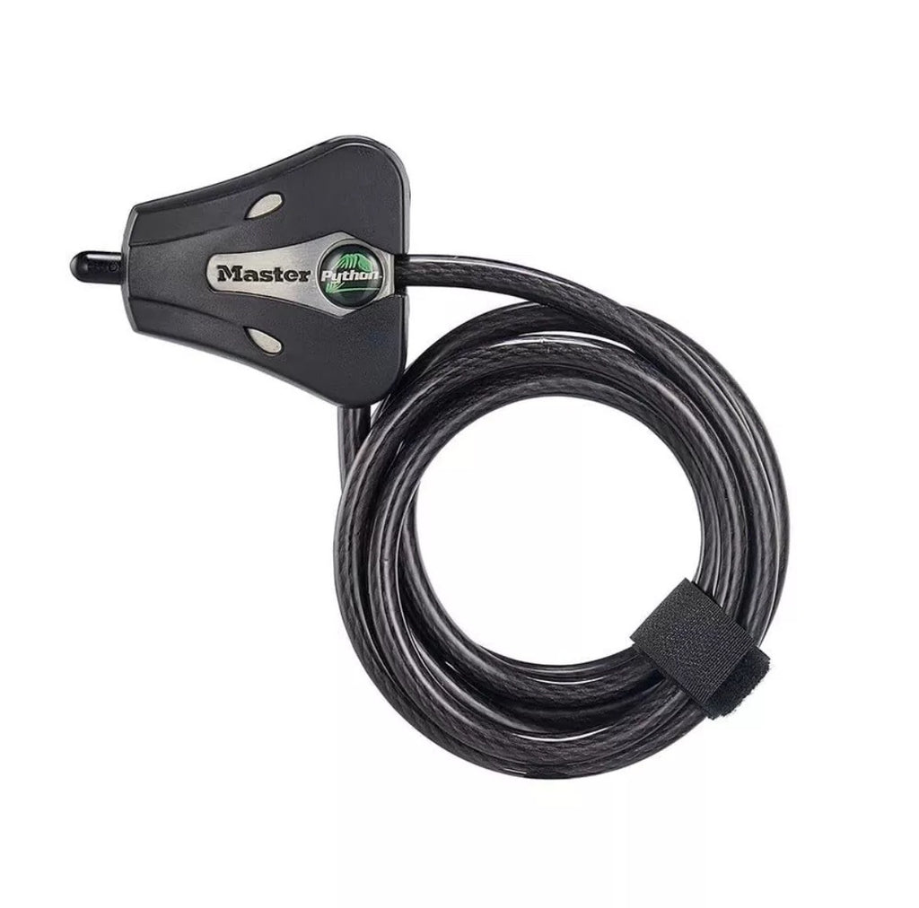 Master Lock 8418D Python Adjustable Bike Cable Lock 6ft with Key