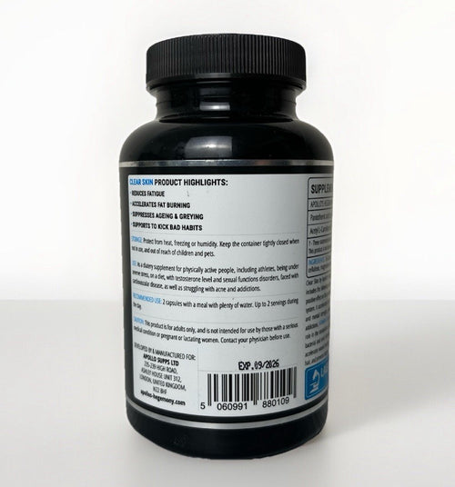 APOLLO'S HEGEMONY Clear Skin Pantothenic Acid and Acetyl-L-Carnitine 160 Capsule