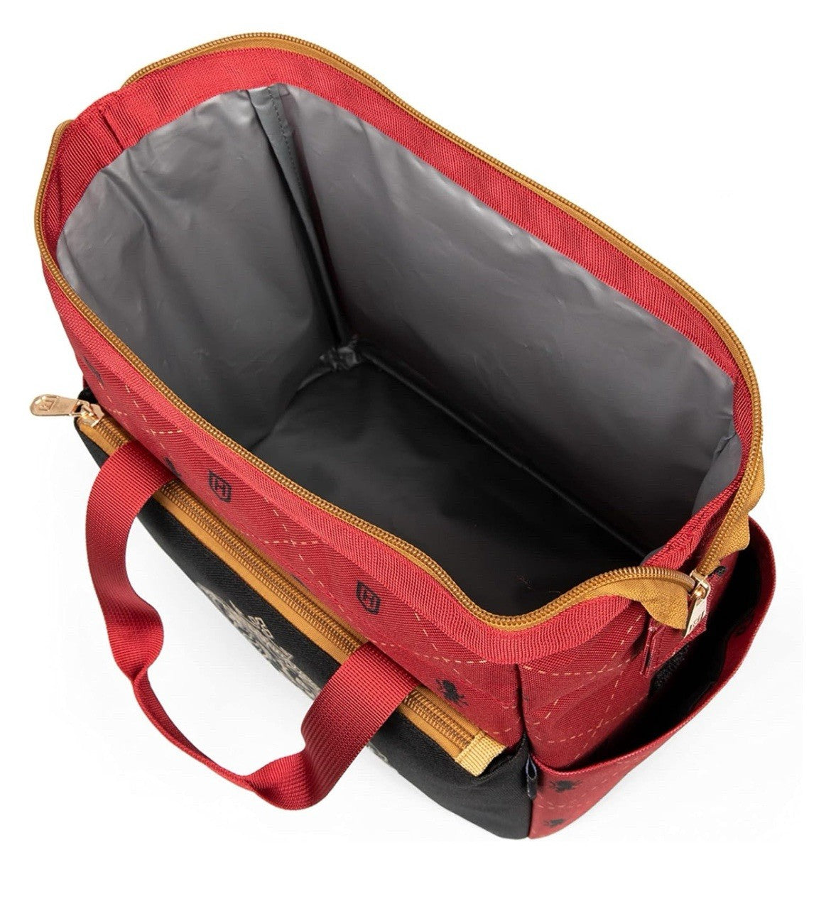 Harry Potter Gryffindor Insulated Lunch Cooler, Hogwarts Lunch Box Carry Bag
